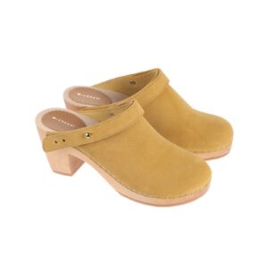 M-ishka Yellow Blossom clogs